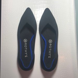 Rothy’s Black Pointed Flats